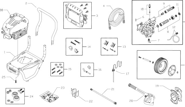 Craftsman Pressure Washer 580752210 Parts